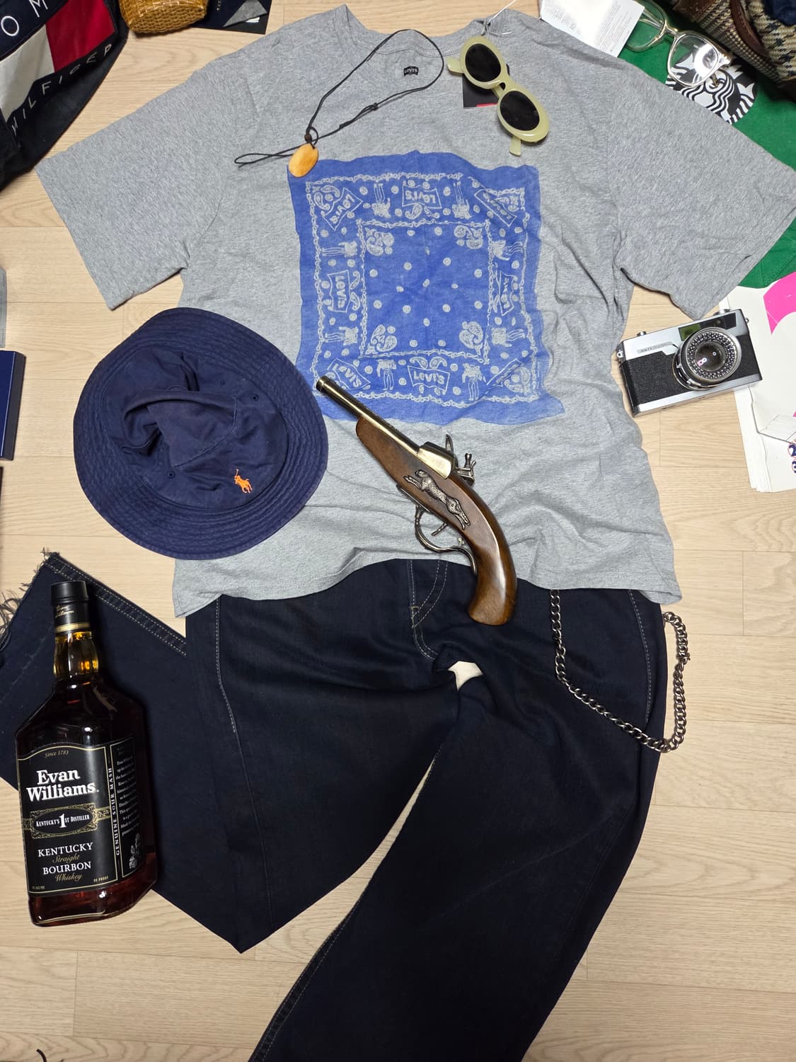 LEVIS 인디고 데님 청바지 타입원 TYPE 1 상품이미지2