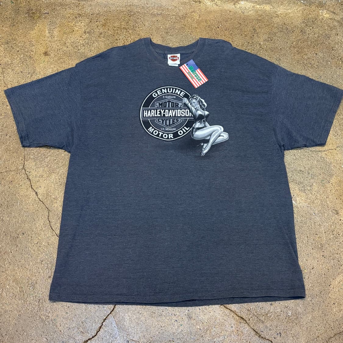 미국 빈티지 할리데이비슨 빅사이즈 반팔티 상품이미지1