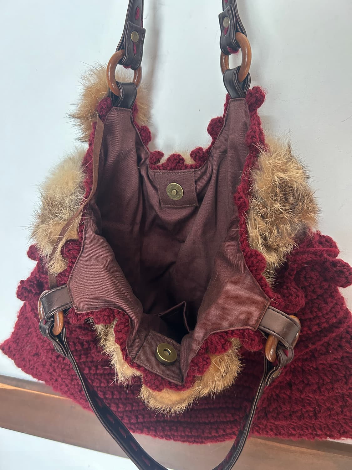 겨울 폼폼 숄더백  상품이미지7