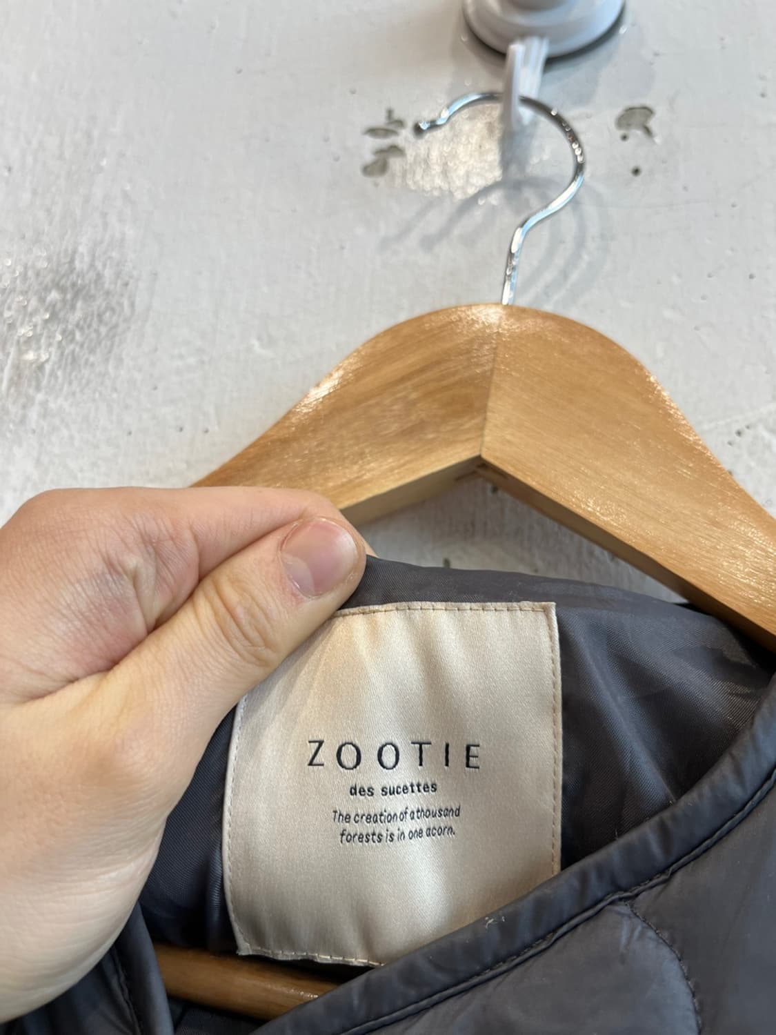 ZOOTIE 패디드 퀼팅 자켓 상품이미지5