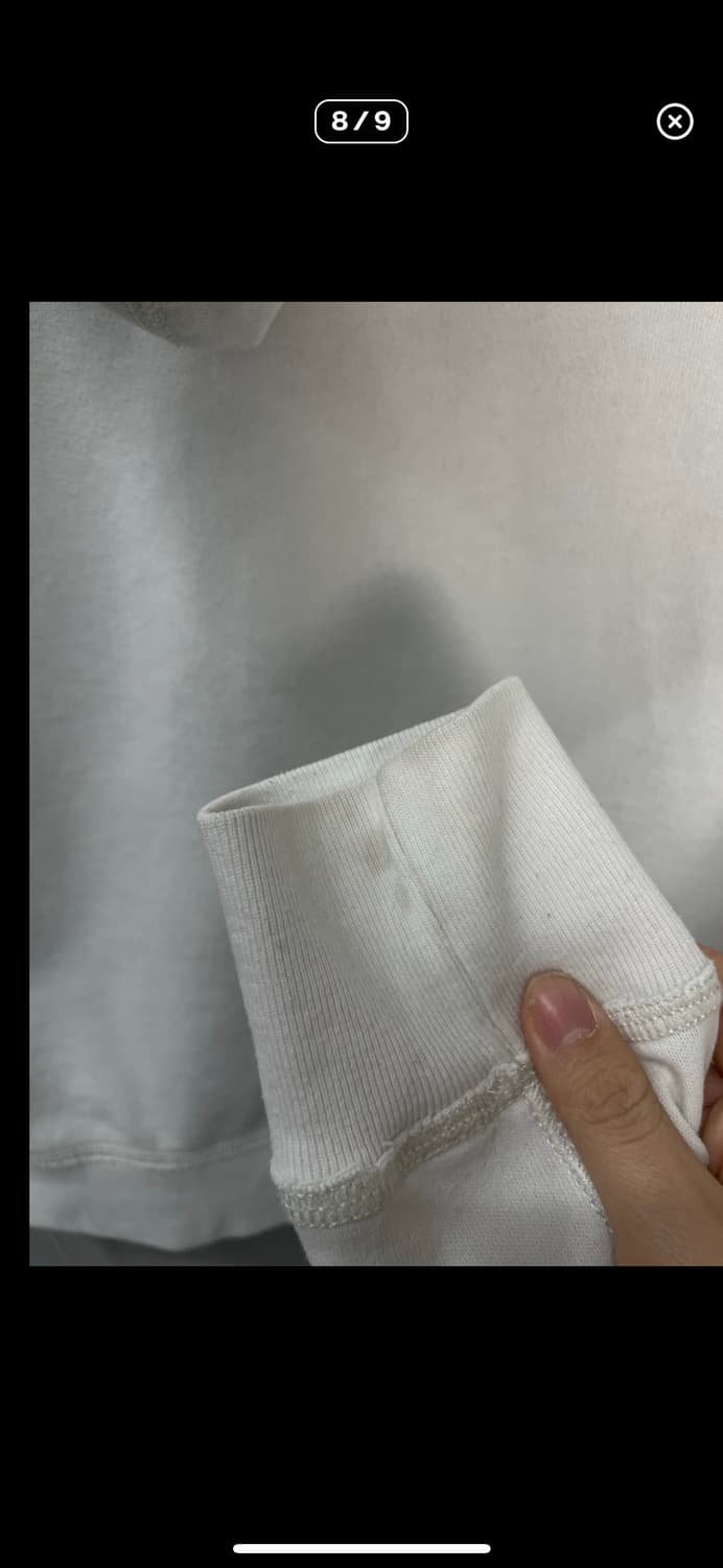 홀리스터 화이트 후드집업 A2924 상품이미지8