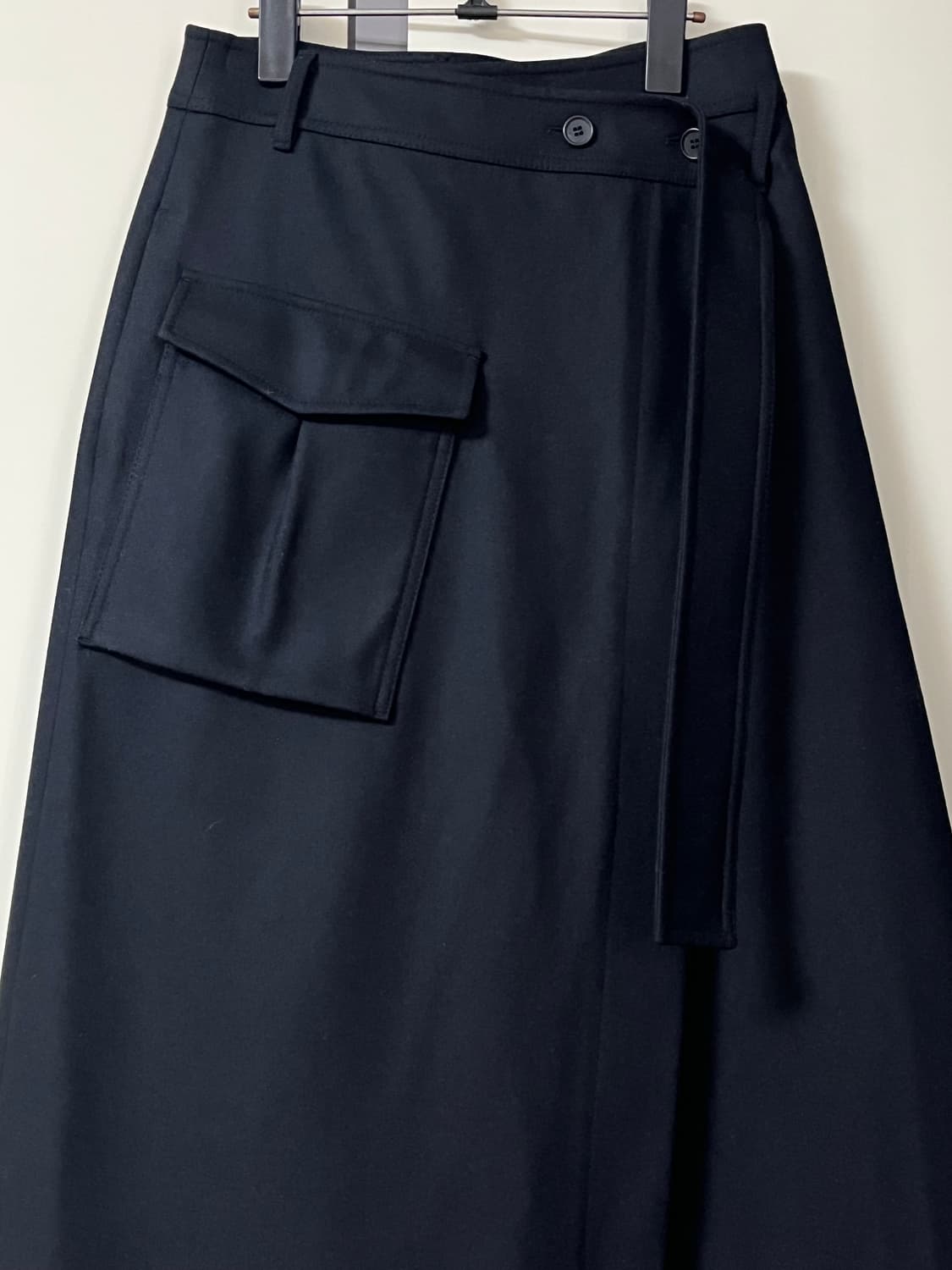 Ahwe 아위 wool wrap 스커트 상품이미지2