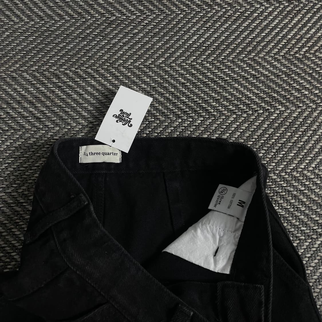 빈티지 블랙 데님 커팅 데님 스커트y 3326 상품이미지4