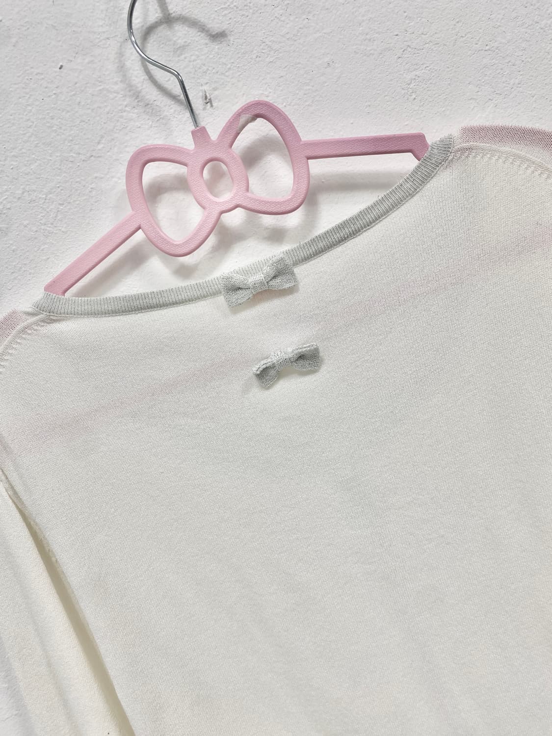 [PIN CURL] 세트 ! 로걀 비즈 반팔, 가디건 세트 상품이미지6