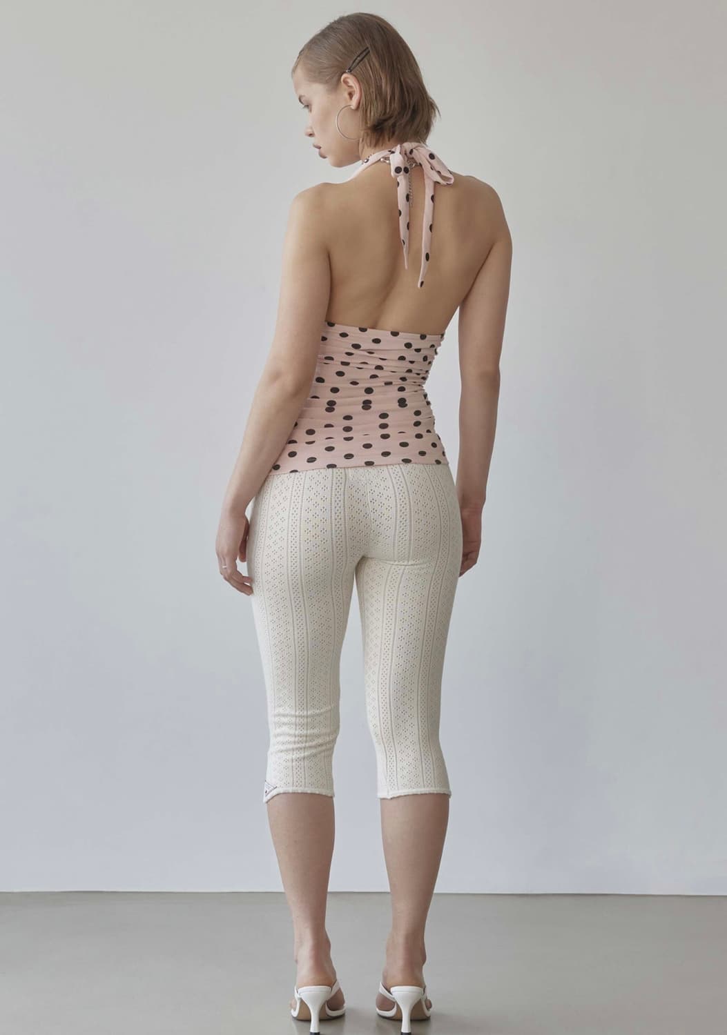 스컬프터 Dot Halter Top Pink 상품이미지3