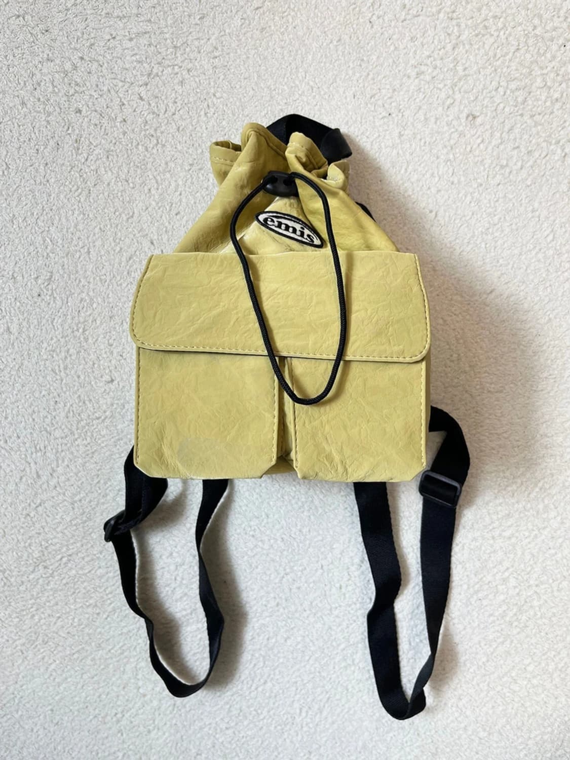 이미스 23FW 미니 와펜 포켓 백팩 A1807 상품이미지3