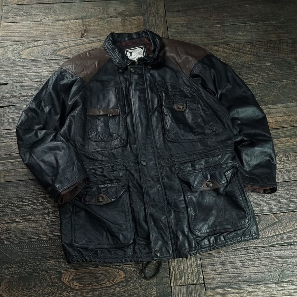 [아메리칸빈티지] 리얼 쉽스킨 양가죽 필드 자켓 M18670 상품이미지1