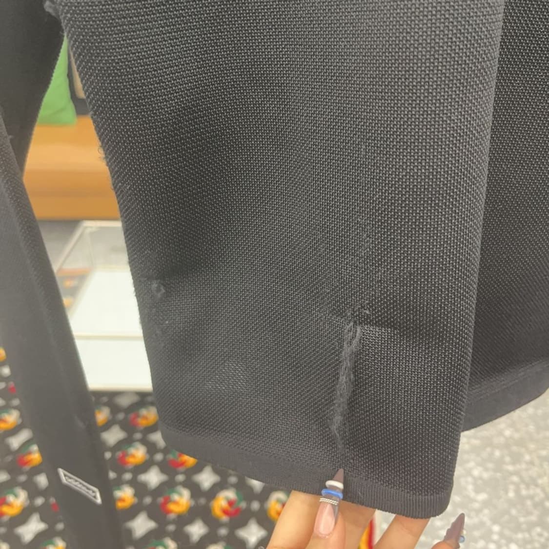 아디다스 빈티지 캐주얼 슬림핏 져지 크롭 반집업 맨투맨 L C07840 상품이미지8