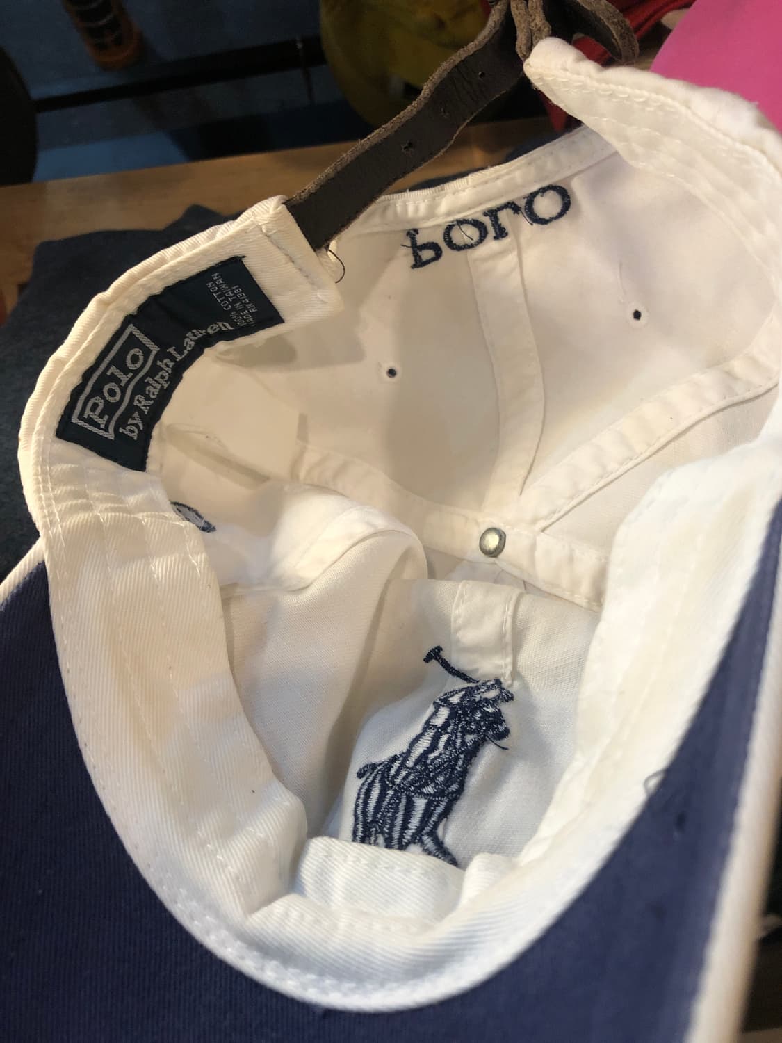 폴로 빅포니 볼캡 상품이미지4