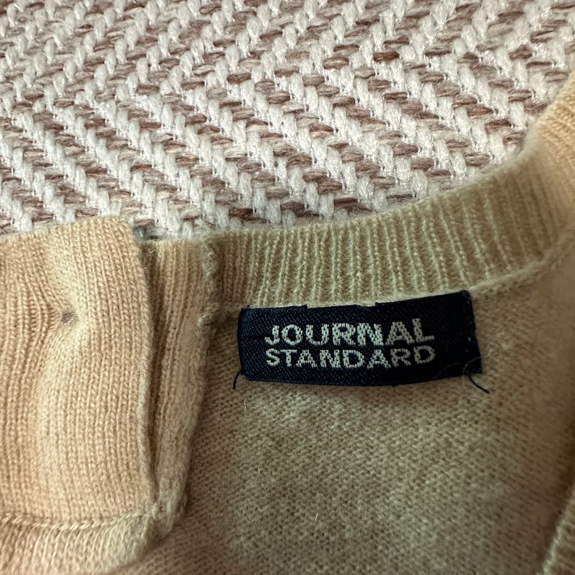 JOURNAL STANDARD wool knit vest 상품이미지3