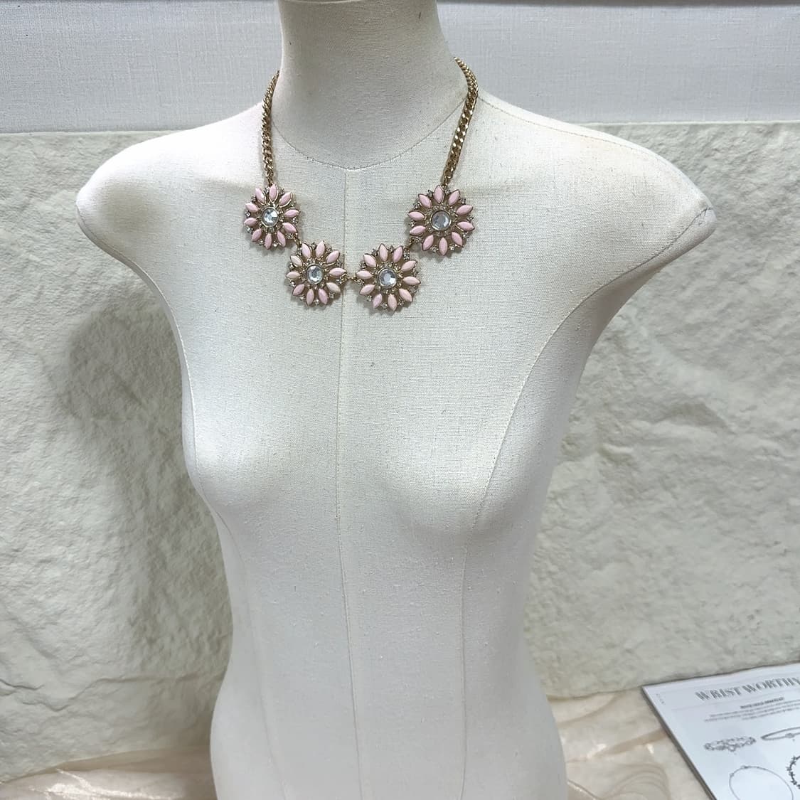 빈티지 쿠바체인 오리엔탈 목걸이 상품이미지1