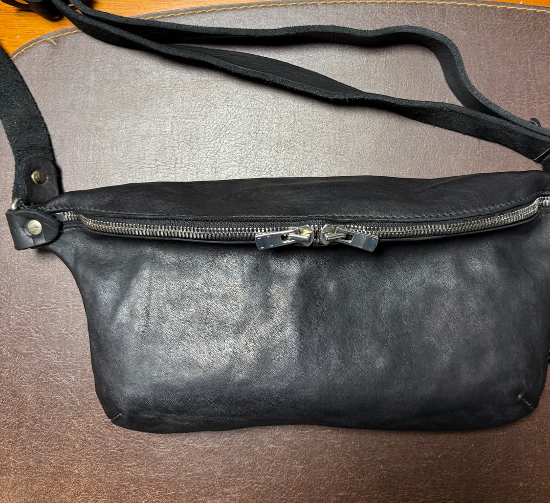 구이디 홀스레더 크로스백 상품이미지2