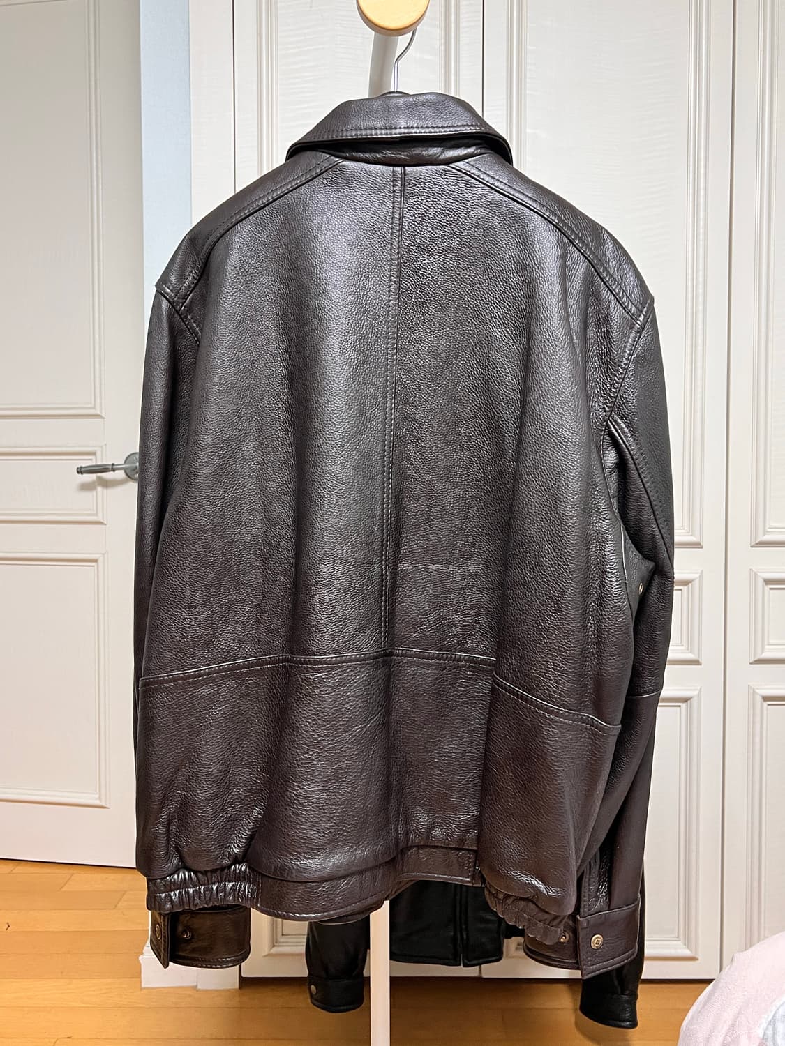 Coulmbia Leather bomber jacket XL 상품이미지4