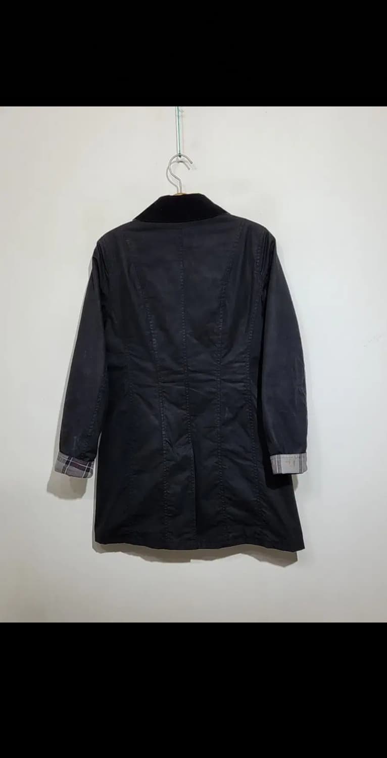 (M) 바버 벨세이 왁싱자켓 블랙 BELSAY 왁스점퍼 안감누빔  상품이미지7