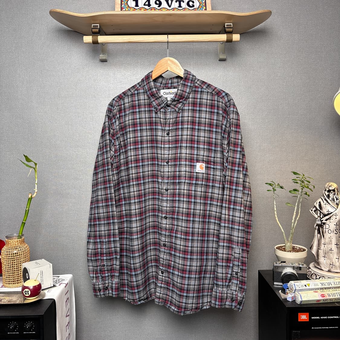 칼하트 체크셔츠 상품이미지2