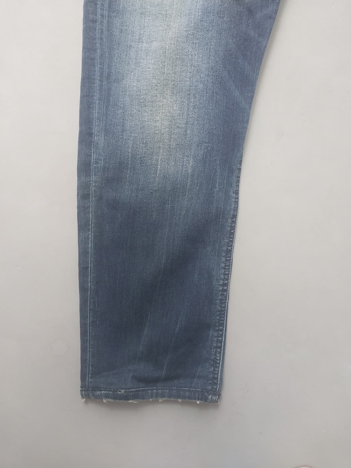 [34] 디젤 디바이드 드로스트링 캐롯 조거진 데님 스웨트팬츠 상품이미지3