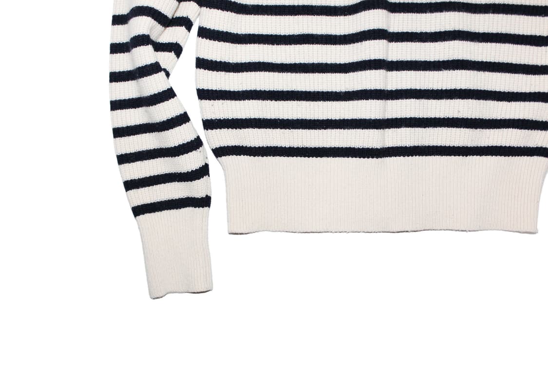 RECTO 렉토 스트라이프 버튼업 니트 상품이미지3