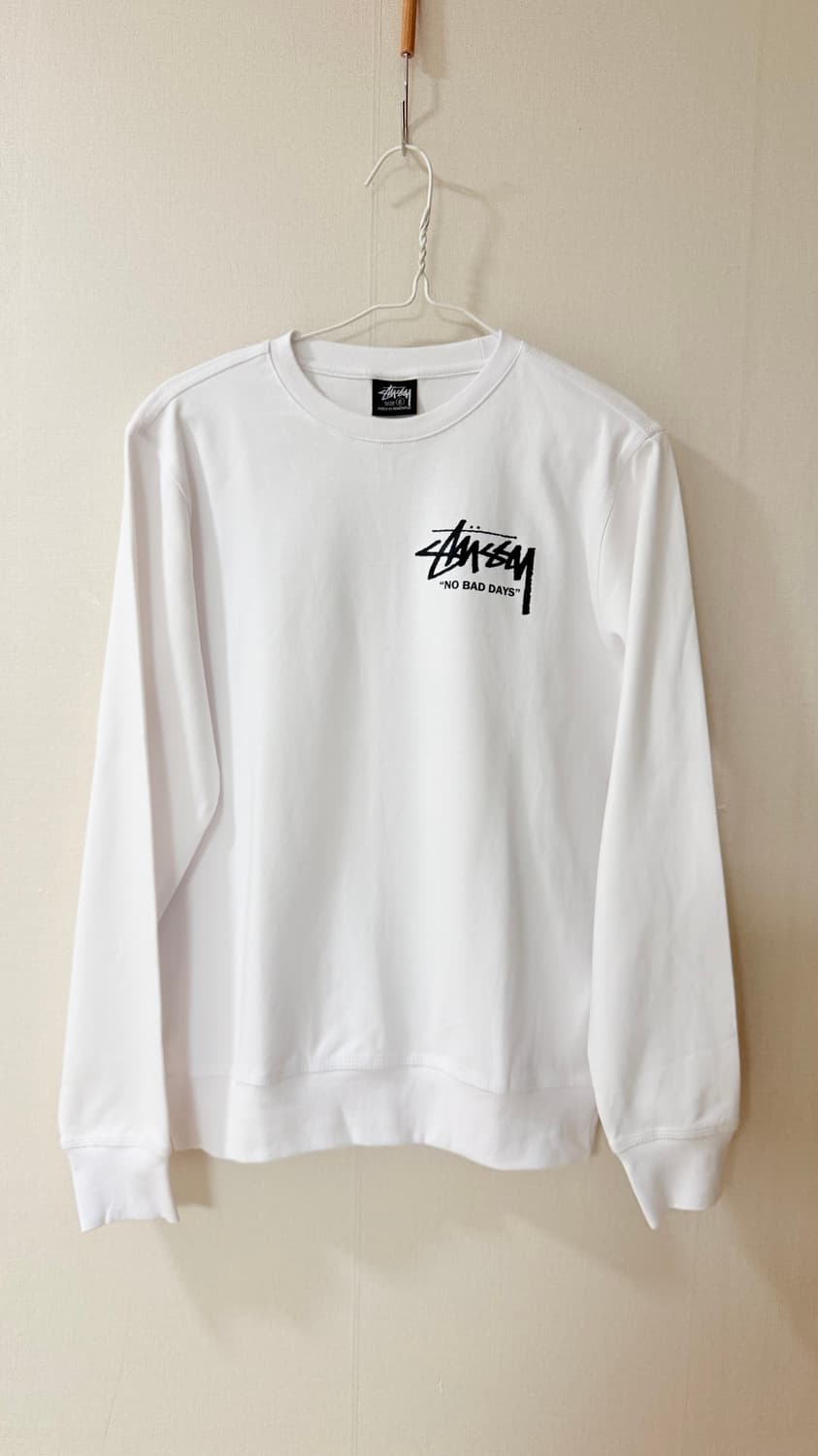 스투시(Stüssy) 서머 컬렉션 플로럴 크루넥 맨투맨 S 실착 2회 상품이미지1