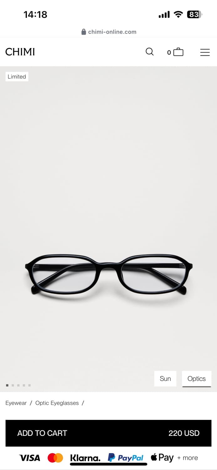 chimi edith(새상품) 상품이미지1