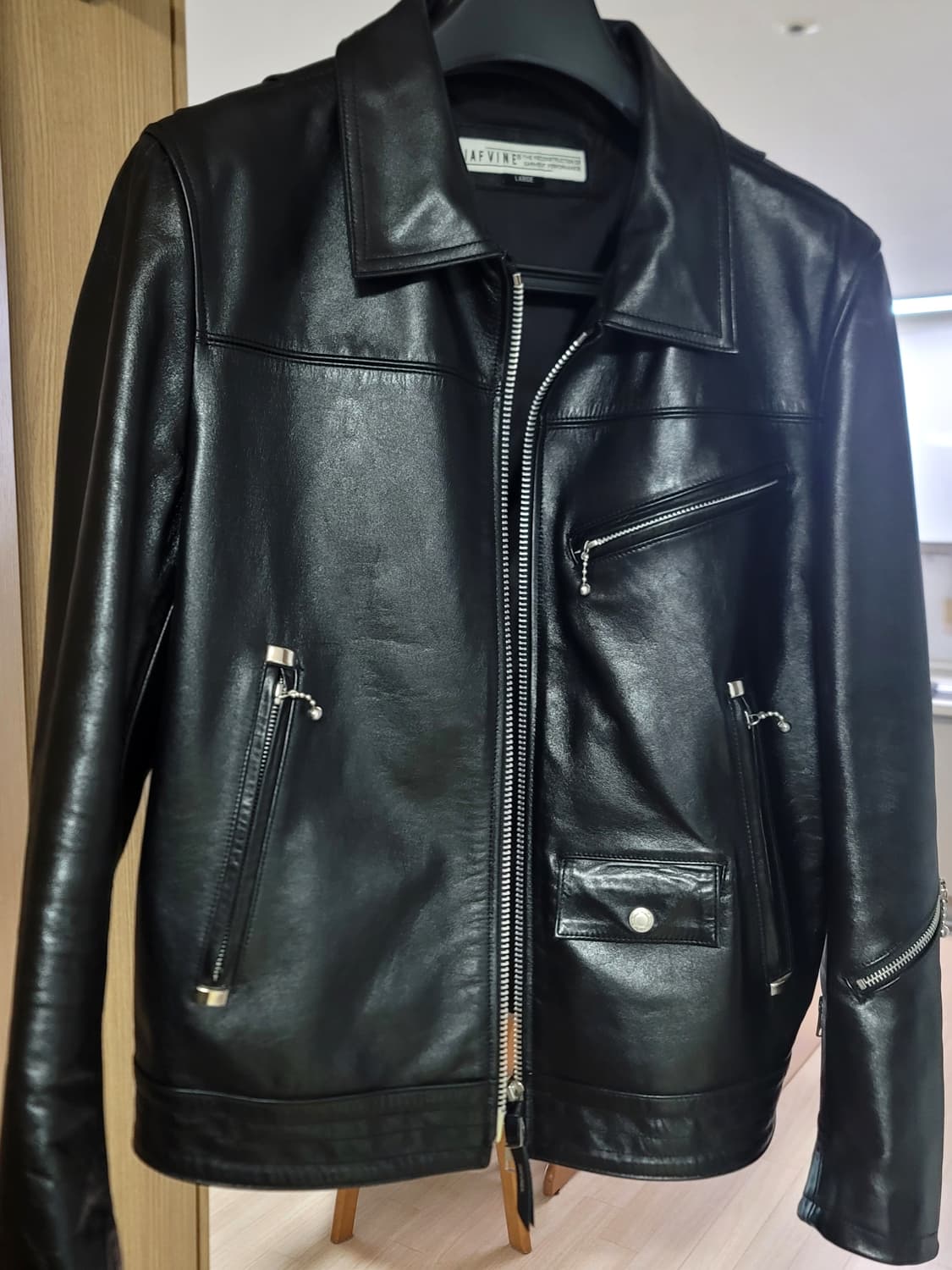 디아프바인 로저 L 팝니다 가죽자켓 상품이미지1