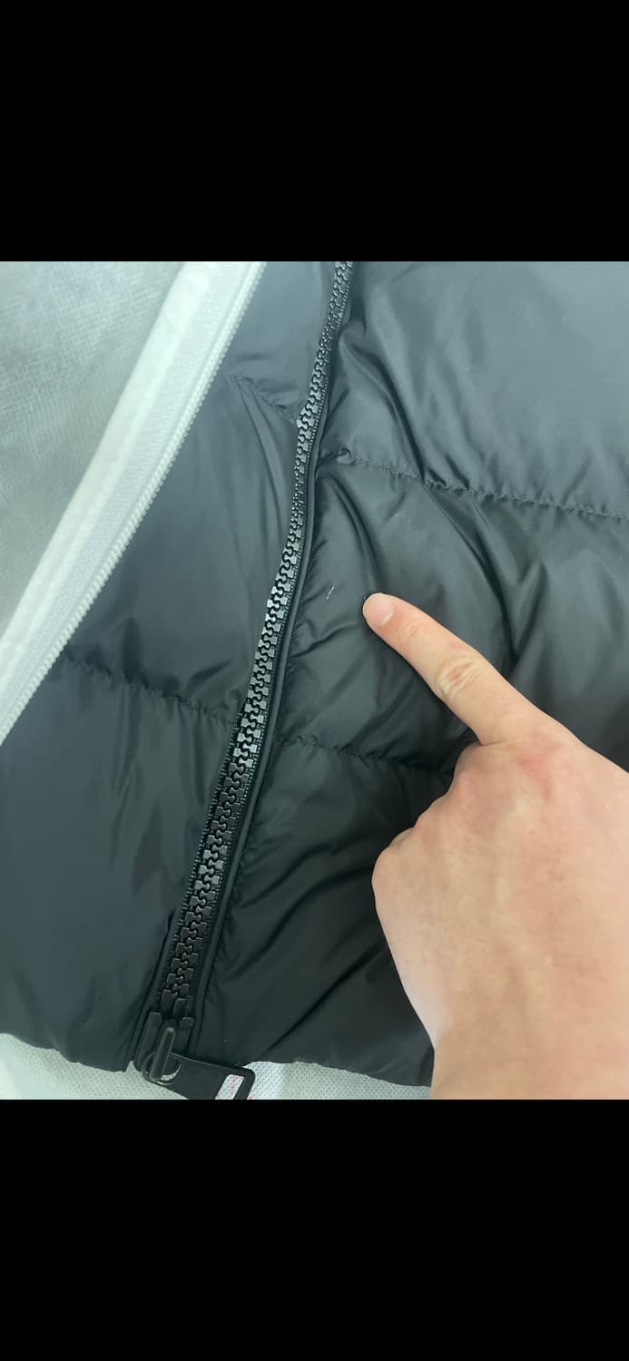 몽클레어 모렐 쇼트 다운 패딩 블랙  상품이미지5