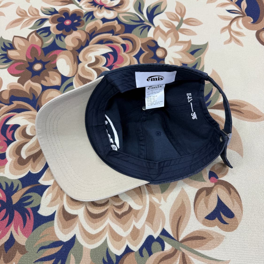 이미스 EMIS 투톤 로고 볼캡 상품이미지5