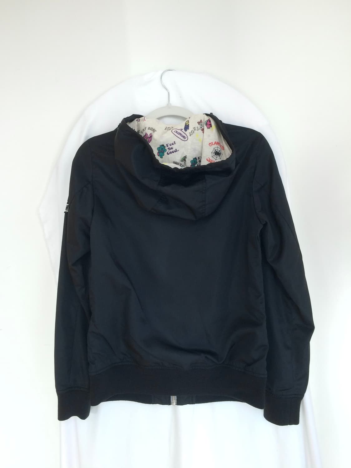 히스테릭 글래머 히스걸 와펜 포인트 안감도 초카와이 후드 블루종 점퍼 상품이미지6