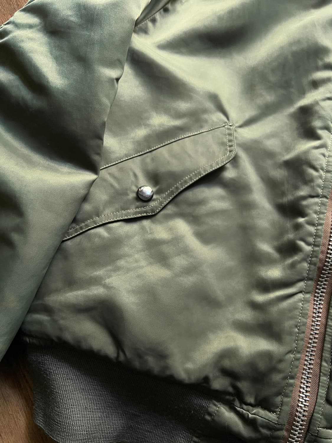 [L]CAB Clothing 캡클로딩 TYPE L-2B 울파일 항공 점퍼 상품이미지5