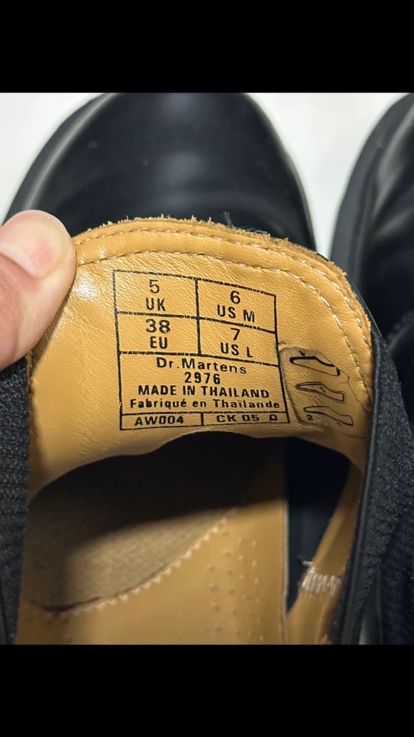 닥터마틴 2976 블랙 첼시 부츠 UK5 (240mm) 상품이미지4