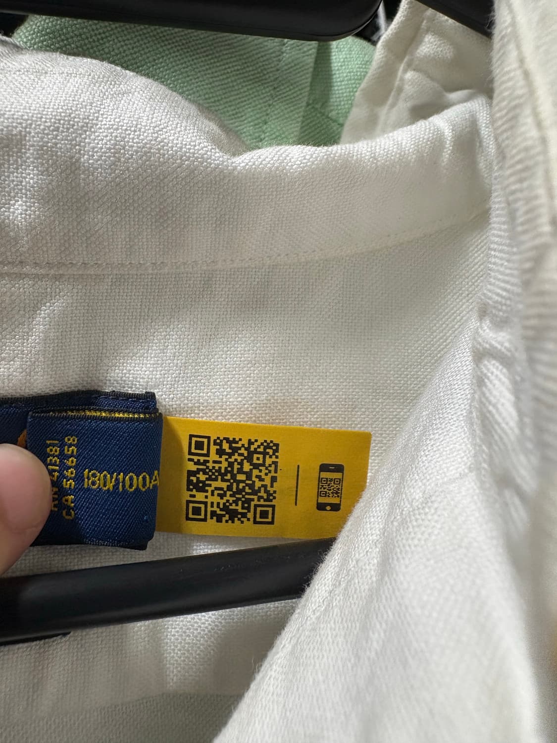 폴로 랄프로렌 클래식핏 옥스포드 셔츠L 상품이미지3