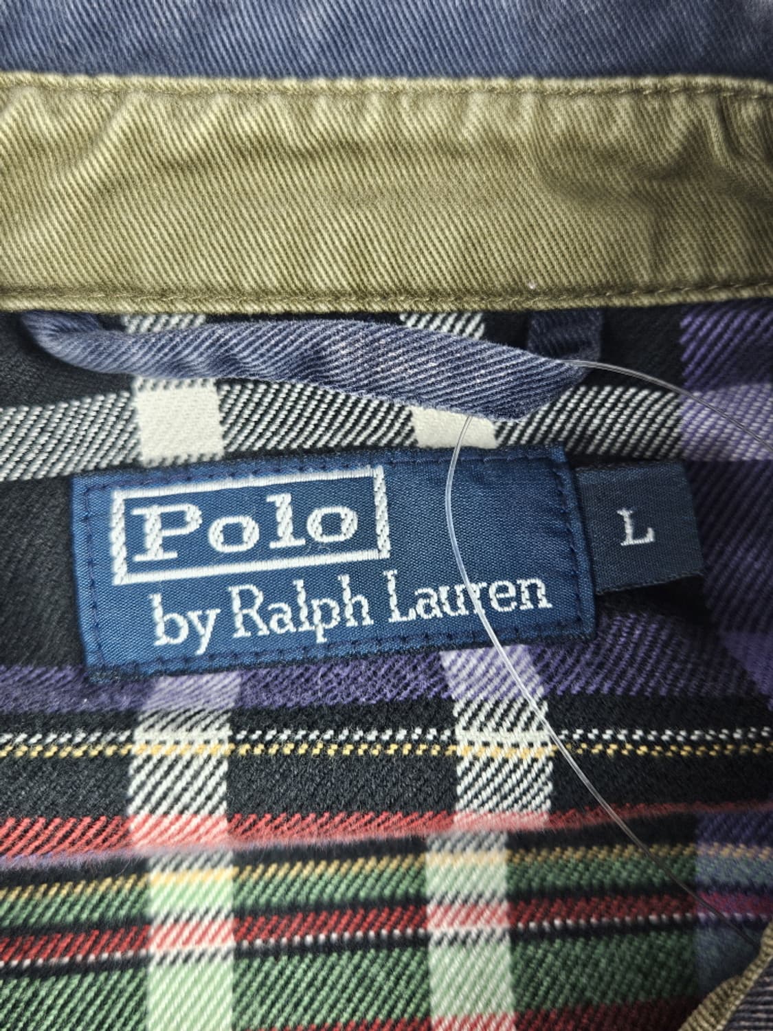 폴로랄프로렌 다잉 워시드 커스텀 블루종 자켓 ( L ) / 10082 상품이미지9