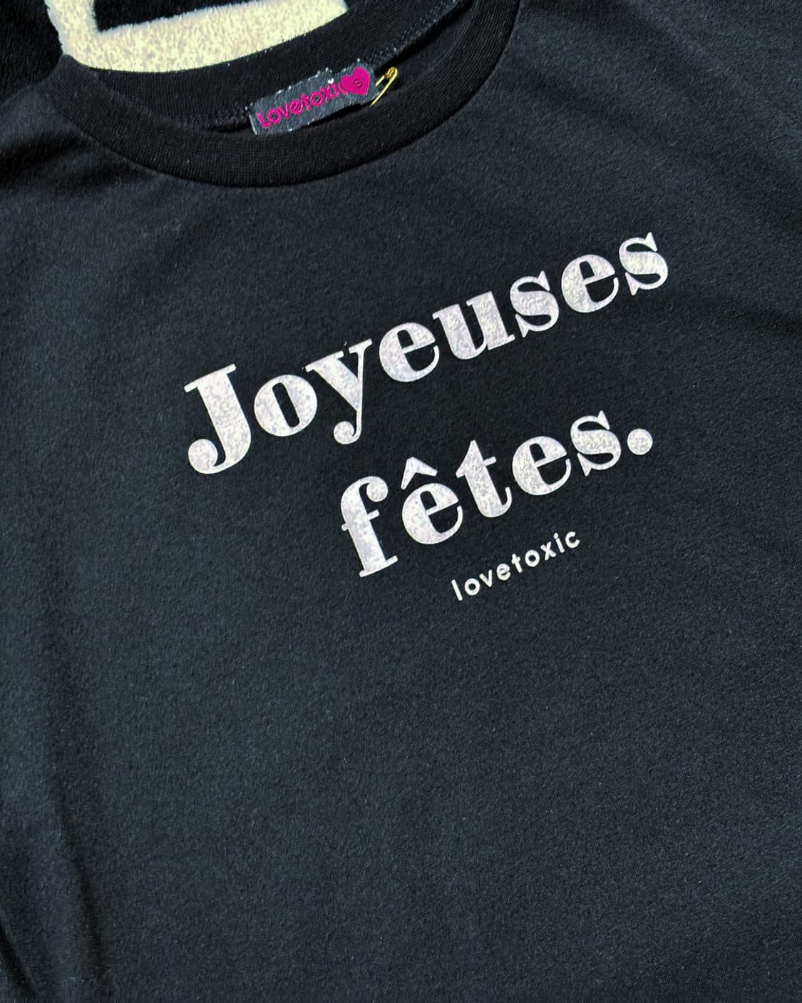 일본빈티지 LOVE TOXIC 크롭티 상품이미지3