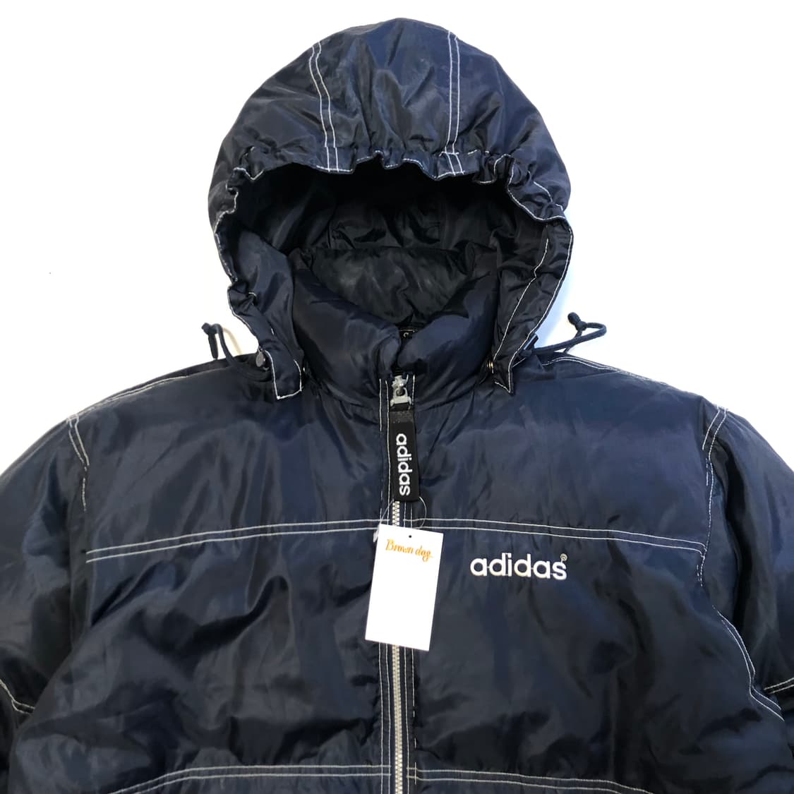 2000s 아디다스 스티치 디테일 패딩  상품이미지4