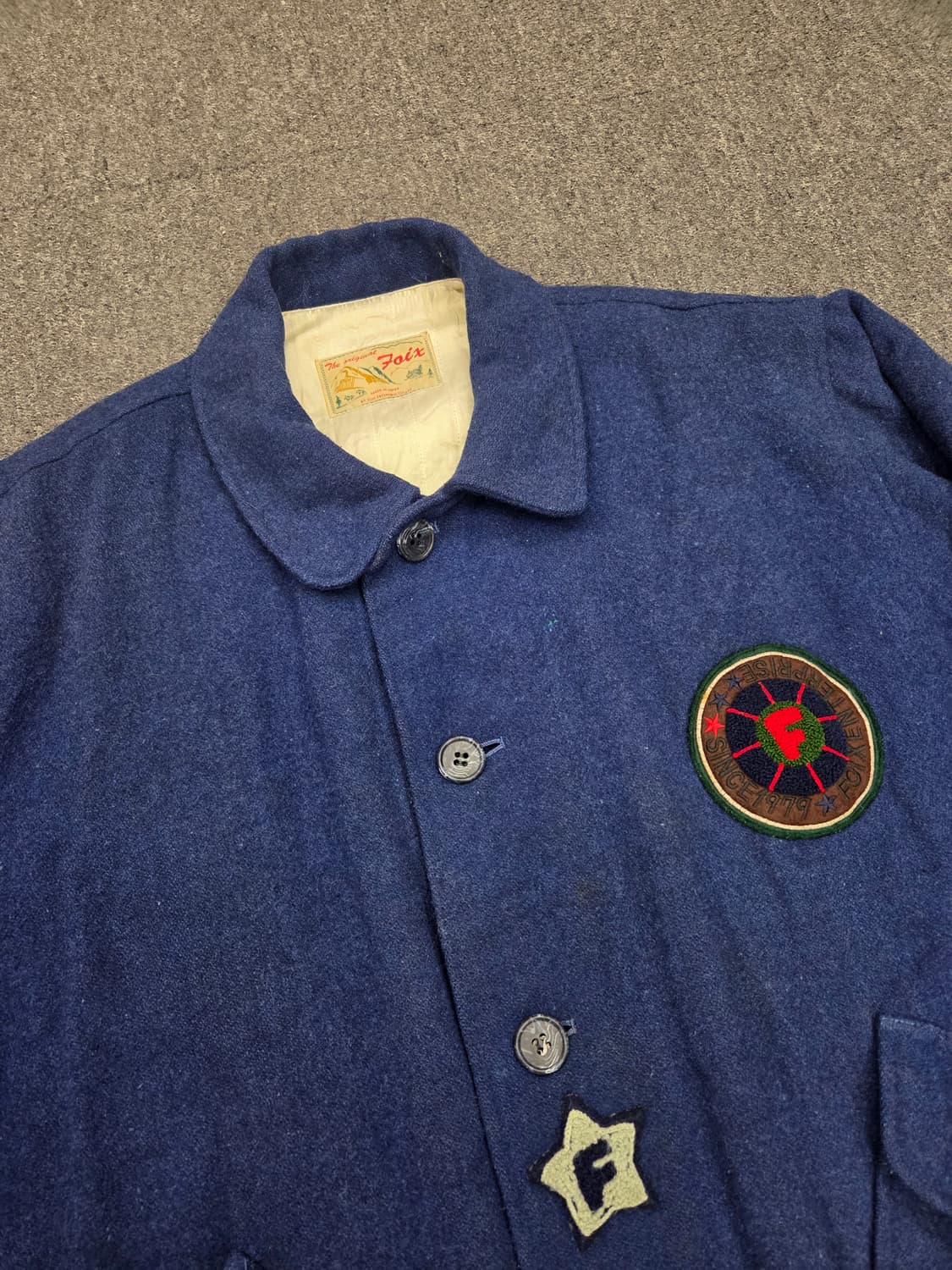 90's 일본빈티지 울코트 상품이미지3