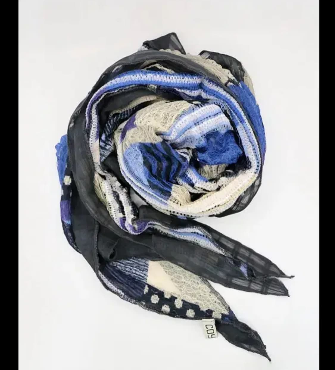 Coyseio 26ss scarf blue  상품이미지1