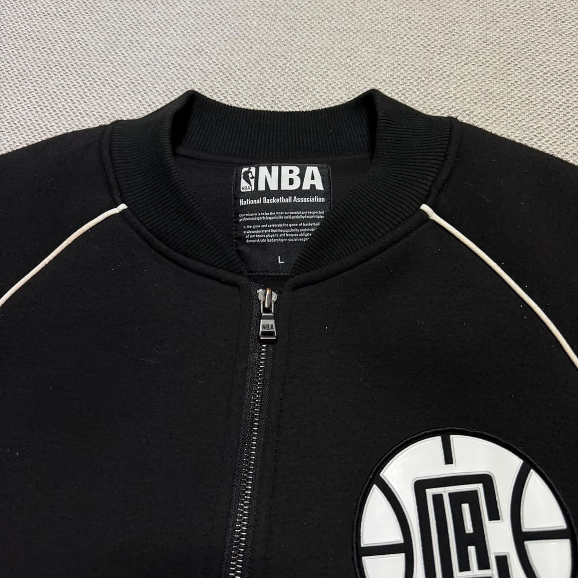 NBA LA 클리퍼스 바시티 자켓 상품이미지2