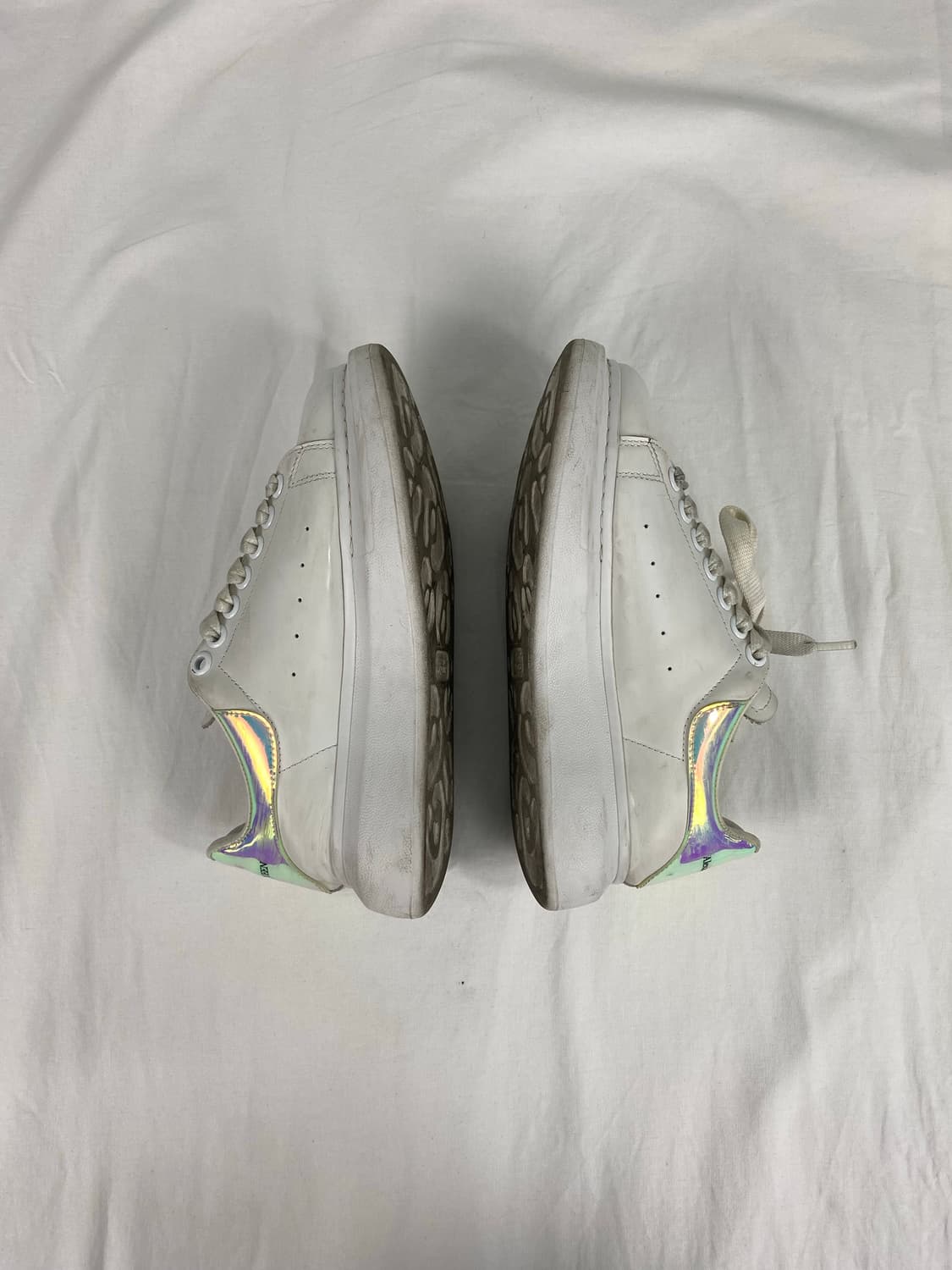 알렉산더 맥퀸 오버솔 홀로그램 스니커즈 37  상품이미지2