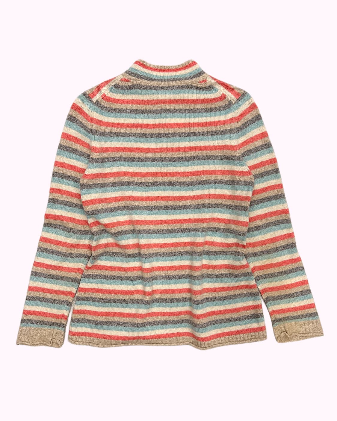 color stripe wool button knit 상품이미지4