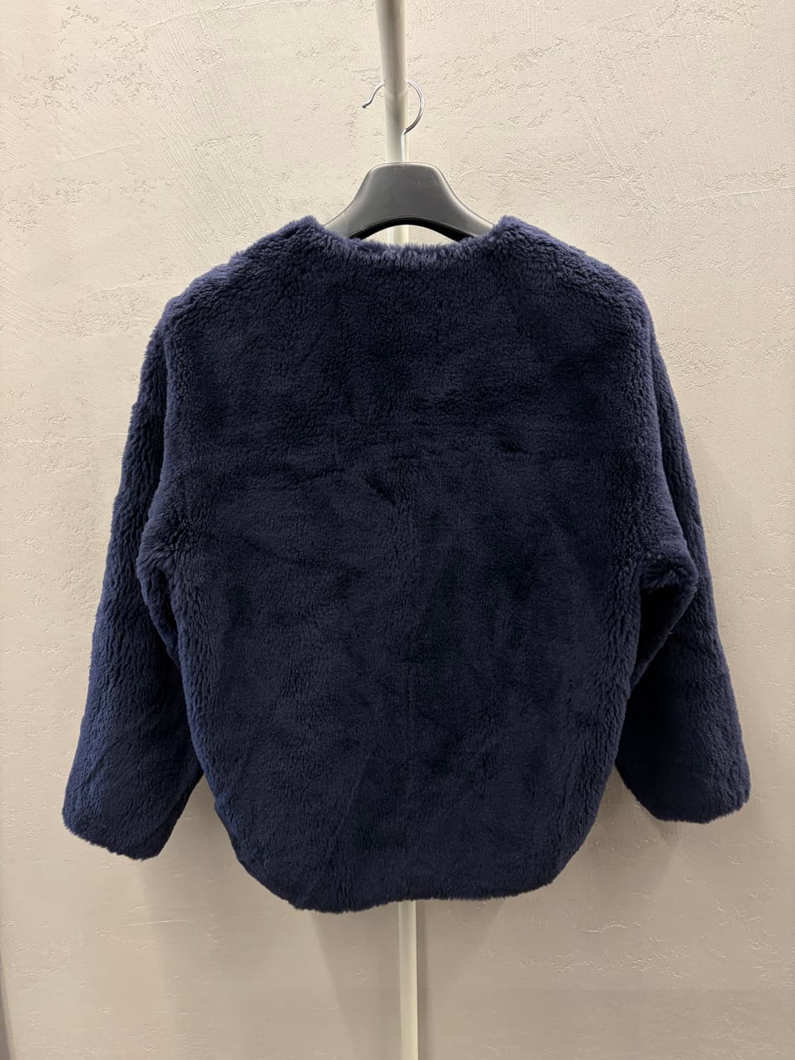 네이비 뽀글이 퍼 자켓 free 상품이미지5