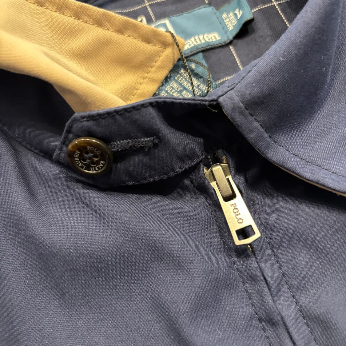 [L] 폴로 랄프로렌 폴리 네이비 블루종 집업 자켓 D504 상품이미지4