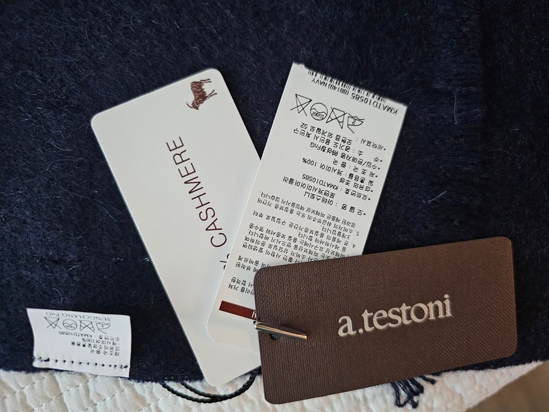 아테스토니 캐시미어 머플러입니다 상품이미지5