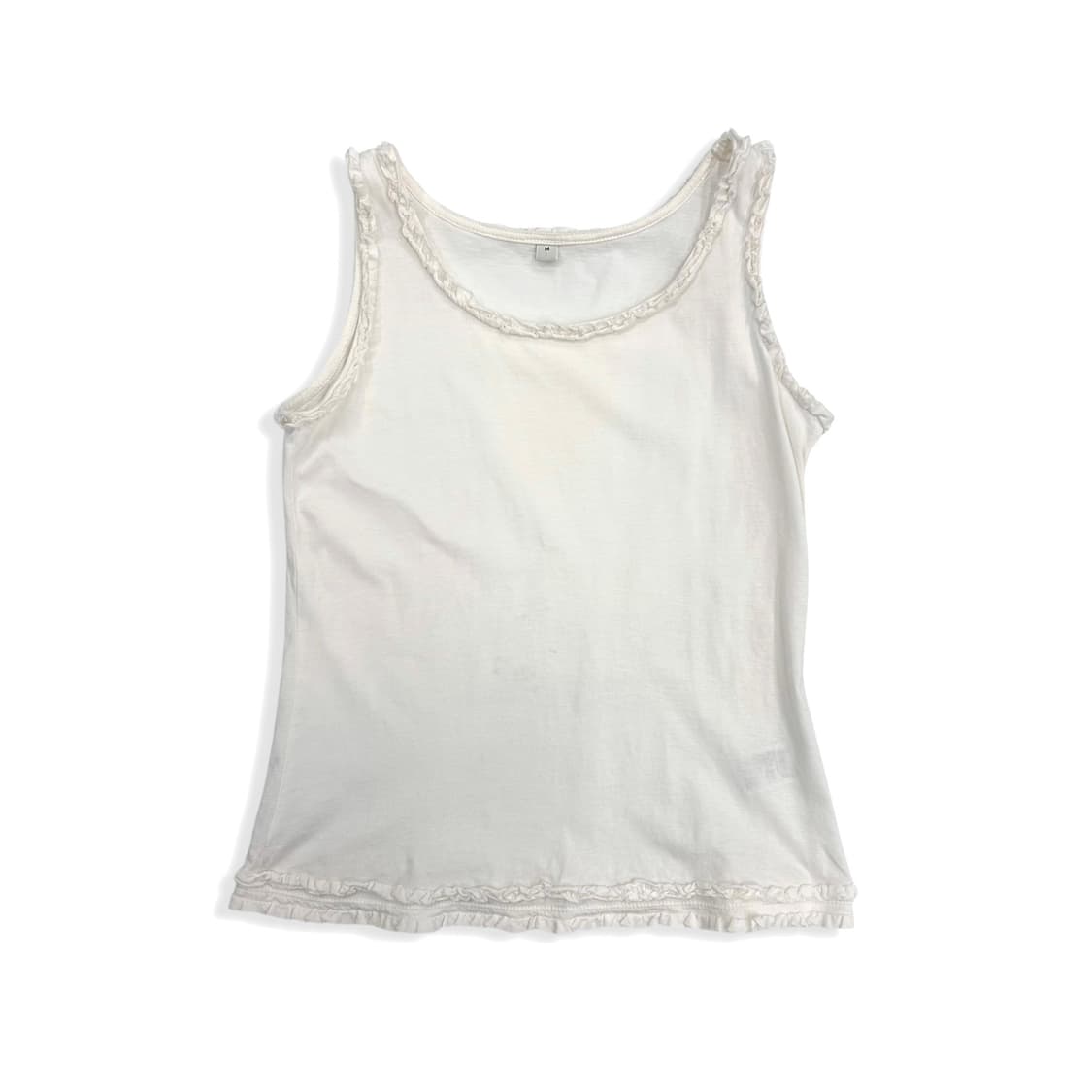 ivory frill sleeveless top 상품이미지2