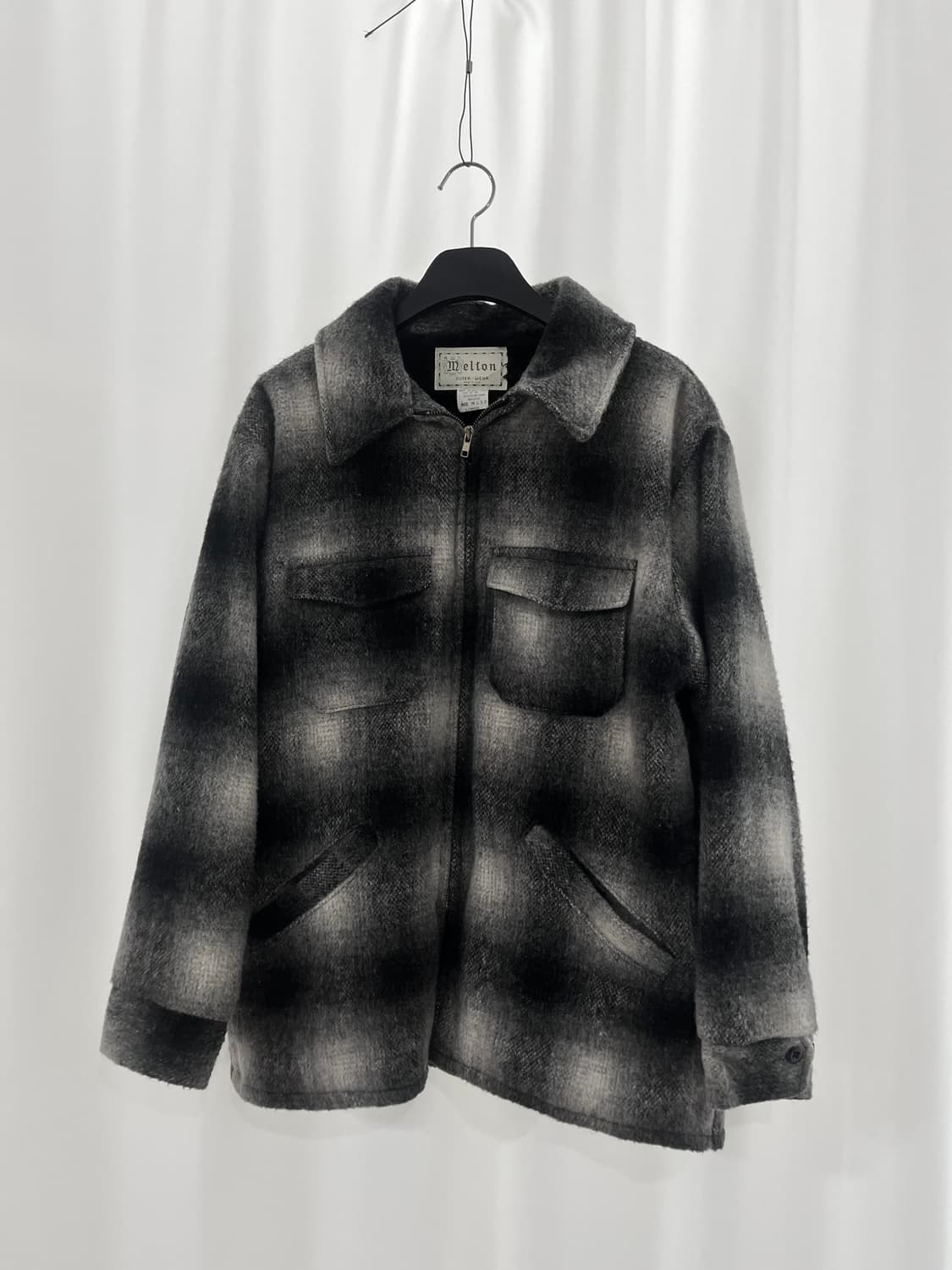 1990's melton wool jacket  상품이미지1