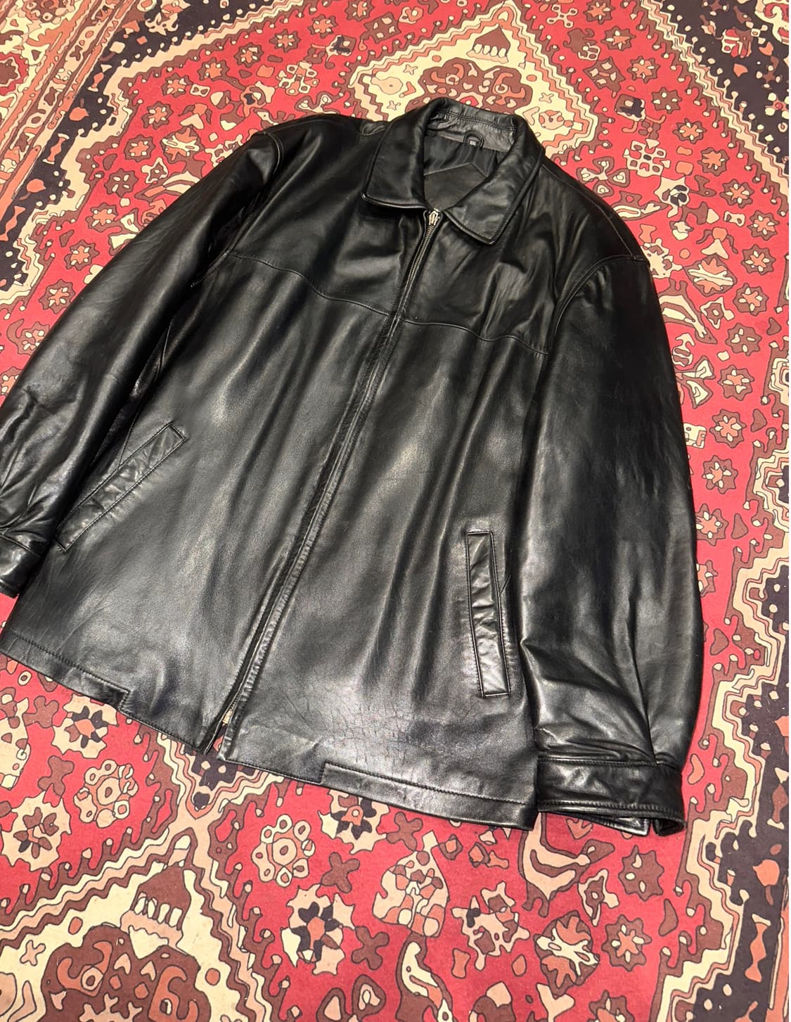 ( 2XL ) 가죽자켓 가죽코트 양가죽자켓 가죽카코트 가죽하프 상품이미지2