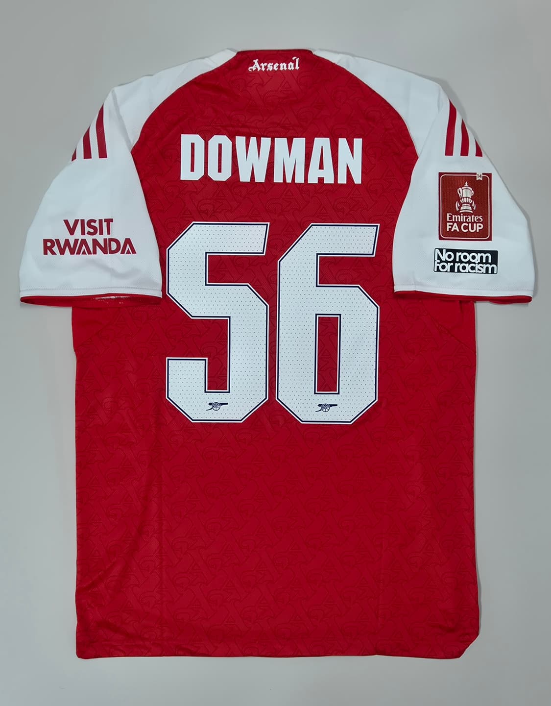 25-26 아스날 홈킷 FA컵 패치 맥스 다우먼 유니폼 L 상품이미지1