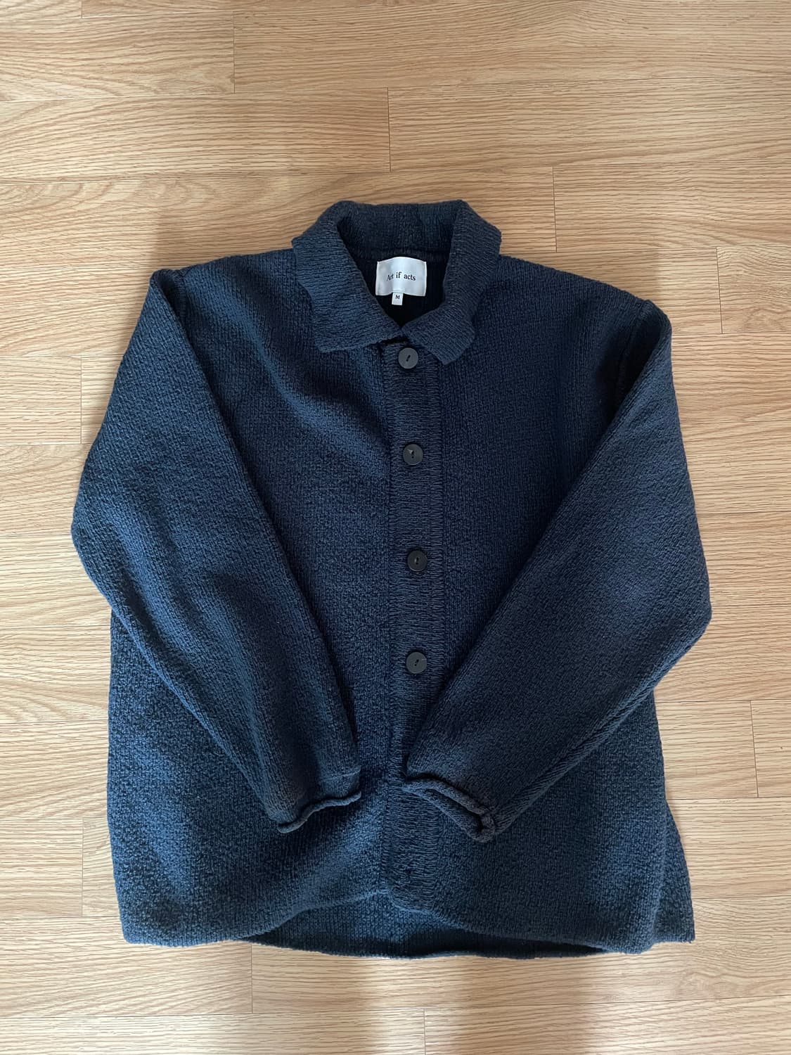 아트이프액츠 네이비 가디건 상품이미지2