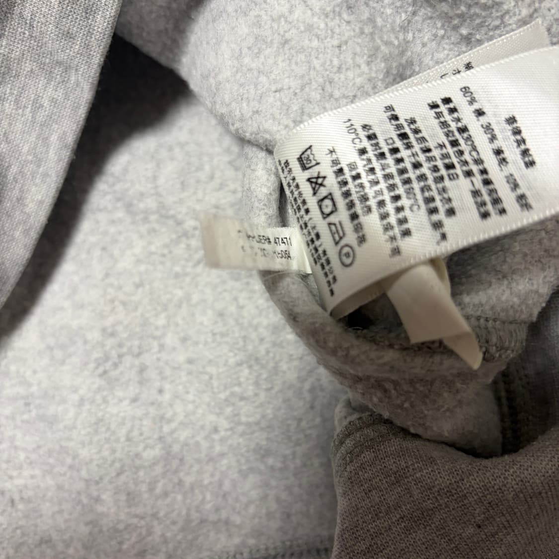 폴로 랄프로렌 오렌지 빅포니 멜란지 그레이 후드티 상품이미지4