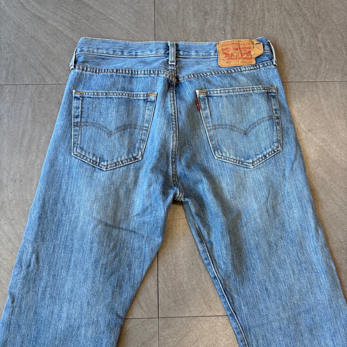 리바이스 정품 바지 오리지널 501 데님 팬츠 상품이미지8
