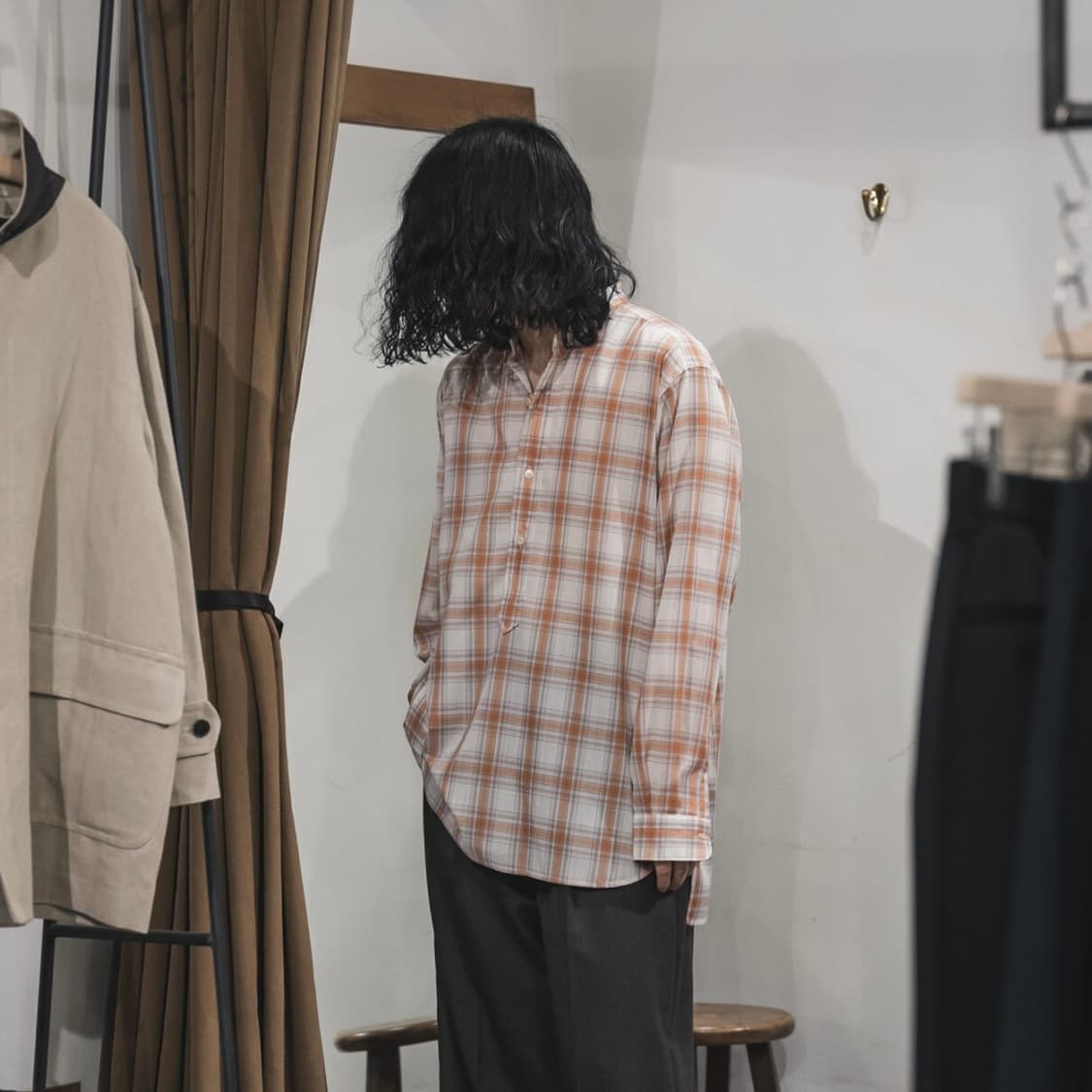 [2, 새상품]마티앤선즈 24SS H WOOL 풀 오버 셔츠 상품이미지1