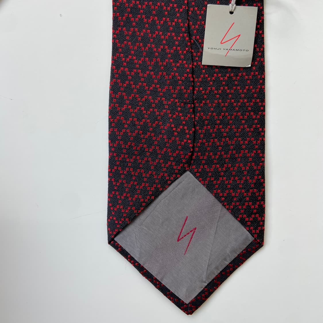 택달린 미사용품 요지야마모토(Yohji Yamamoto) 명품정품넥타이 상품이미지6
